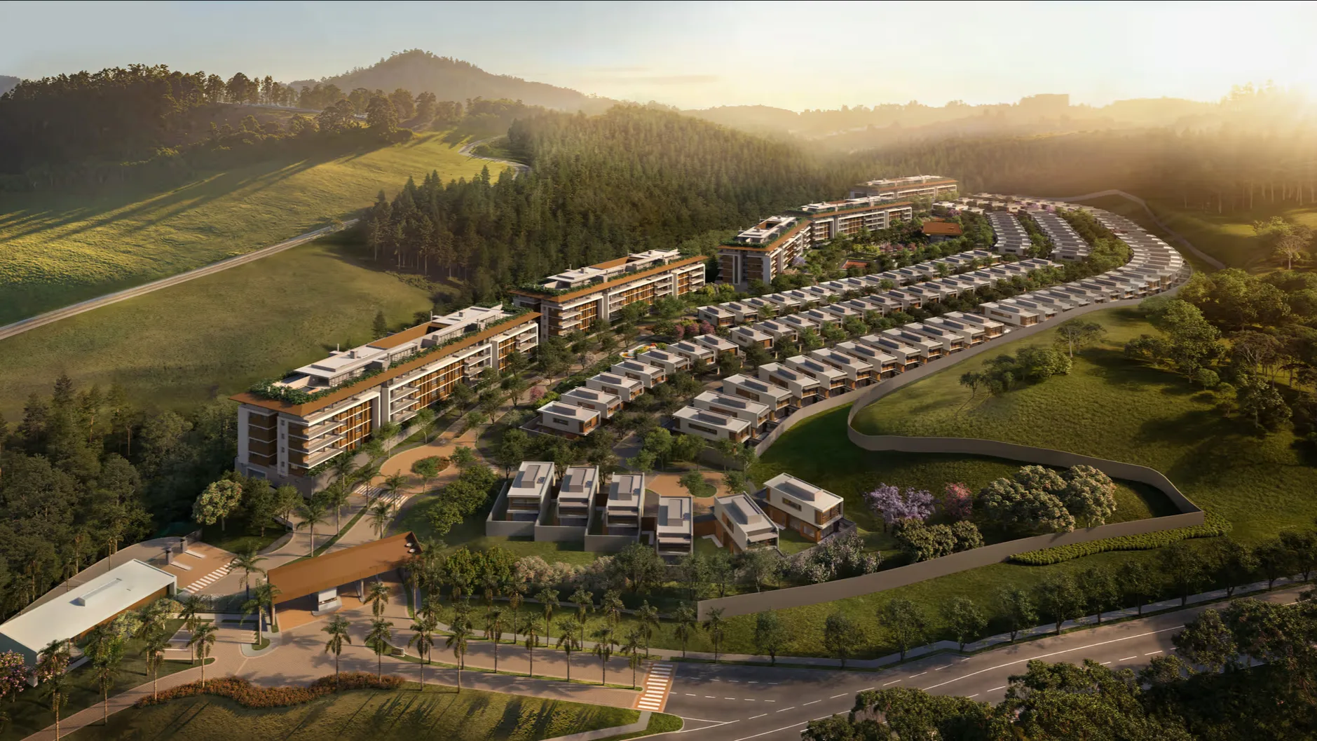 Novo Bairro Planejado em Alphaville com Casas e Townhouses de Alto Padrão